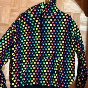 Teddy Fresh Multicolor Bear Pattern Hoodie